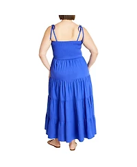 City Chic Plus Marli Maxi Dress