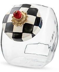 Mackenzie-Childs Cookie Jar with Courtly Check Lid