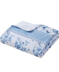Intelligent Design Christa Floral Striped 2-Pc. Duvet Cover Set, Twin/Twin Xl
