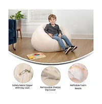 Small Bean Bag Chair For Kids And Teens