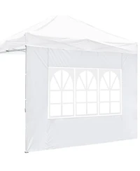 InstaHibit Universal Window Sidewall UV30+ Fits 10x10ft Canopy Gazebo 1 Piece