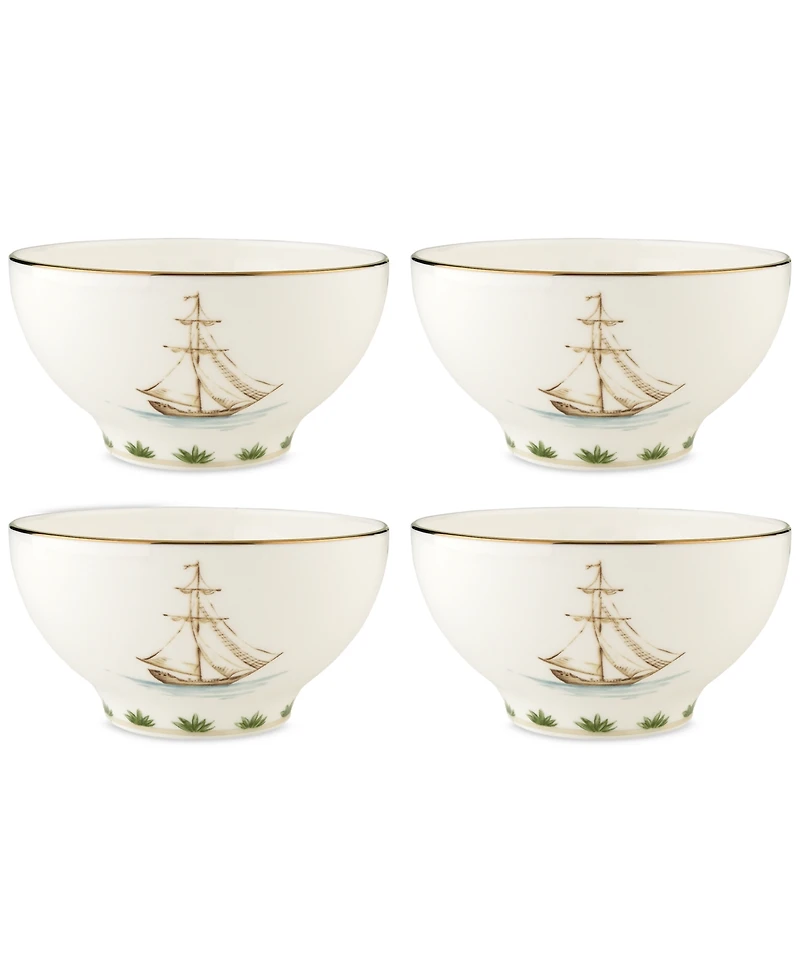 Lenox British Colonial Tradewind Rice Bowls, Set of 4