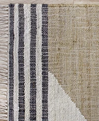 Lr Home Nero NRO81984 4' x 6' Area Rug