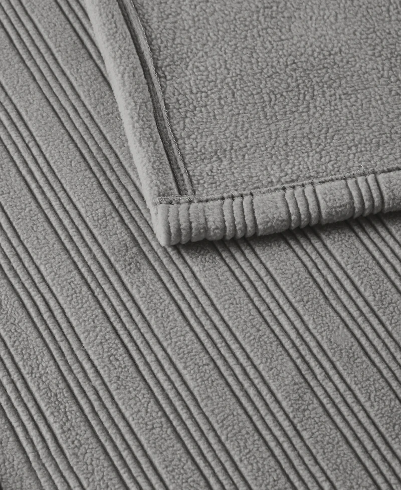 Premier Comfort Textured Fleece Heated Blanket, Queen