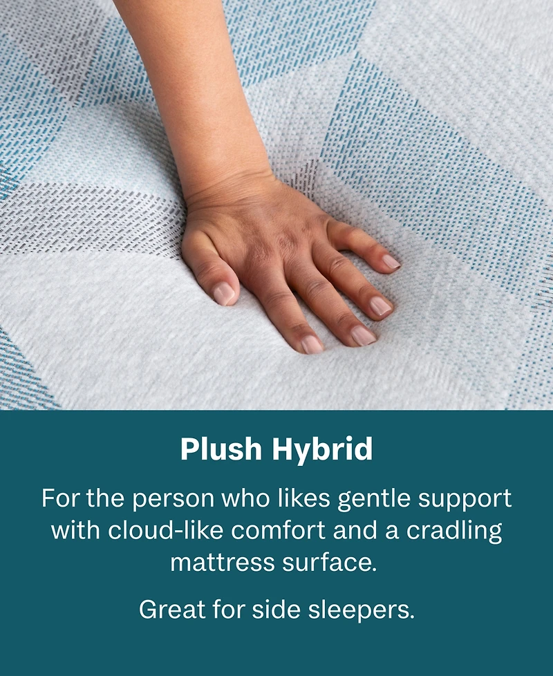 Beautyrest BeautySleep Dream Weaver 12.5" Hybrid Plush Mattress Set