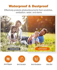 Bonsaii Laminator, 9 Inch Thermal Laminator Machine with Never Jam Technology for Doc/Posters/Photo, Personal Laminating Machine Simple Convenient for