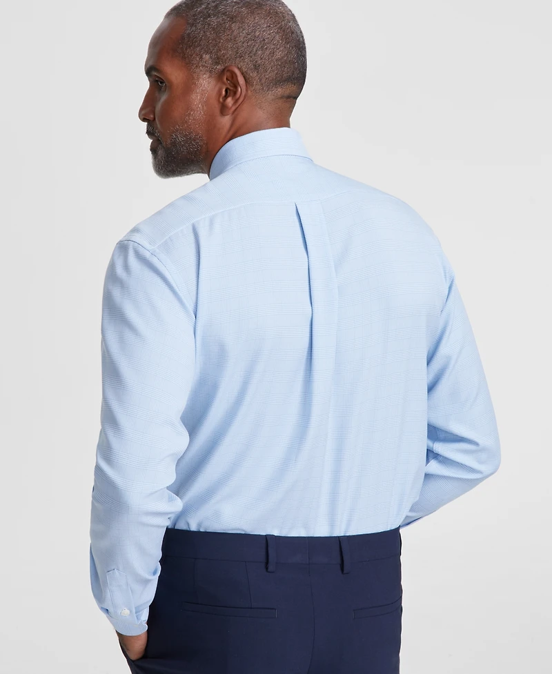 Club Room Men's Glover Check Dress Shirt, Created for Macy's