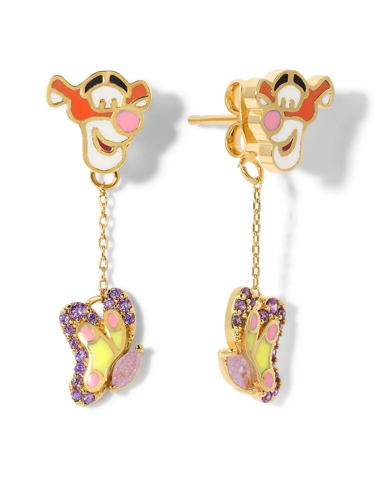 Girls Crew Disney Winnie the Pooh Tigger Dangle Earrings