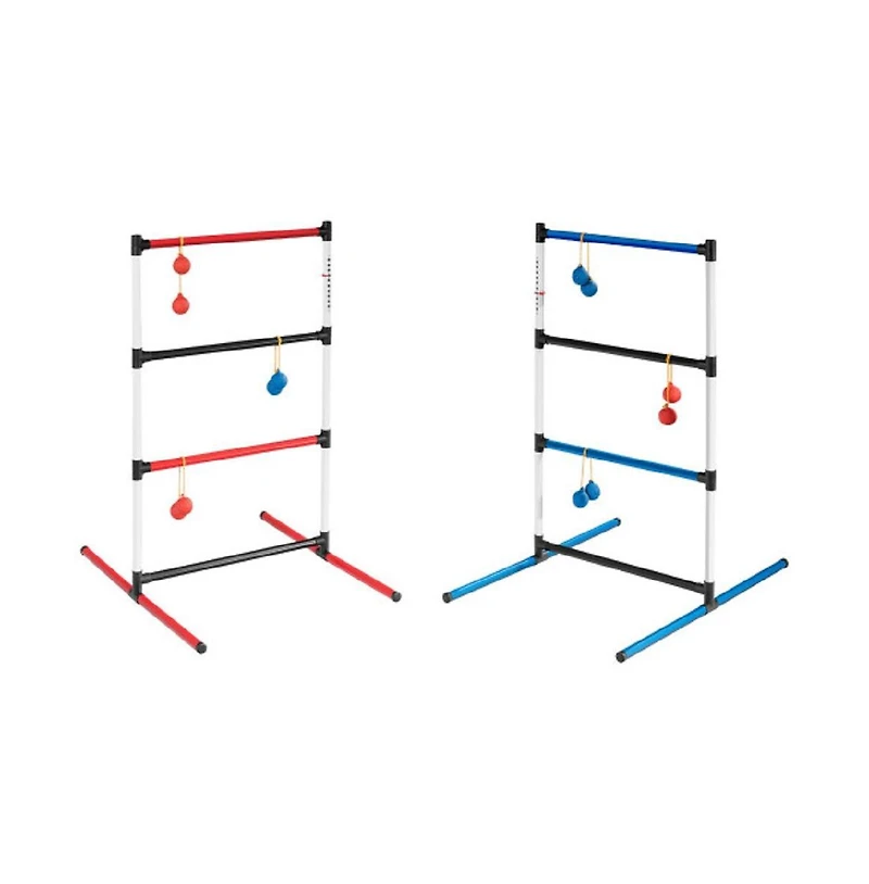 Slickblue Indoor Outdoor Portable Ladder Ball Toss Game Set with Bag