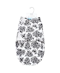 Hudson Baby Girls Plush Faux Fur Swaddle Wrap