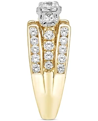 Diamond 3-Stone Ring (2 ct. t.w.) in 14k Gold