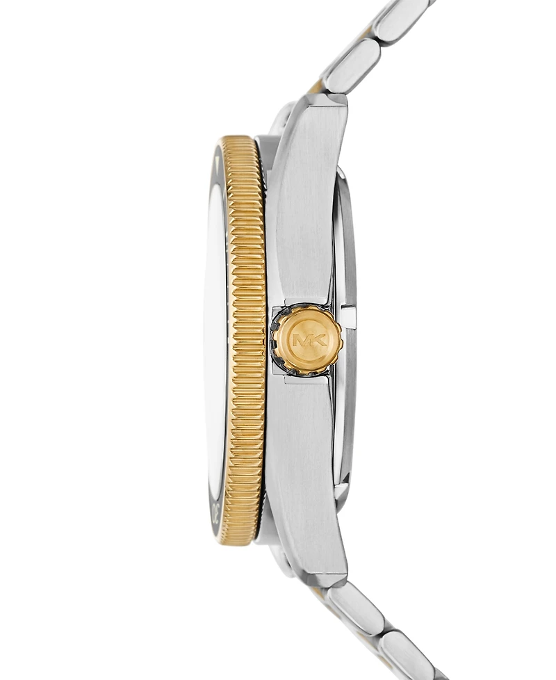 Michael Kors Men's Maritime Three-Hand Two-Tone Stainless Steel Watch 42mm