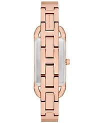 Michael Kors Women's Mk Empire Three-Hand Rose Gold-Tone Stainless Steel Watch 22mm