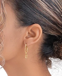 Sterling Forever Women's Chicago Dangle Stud Earrings
