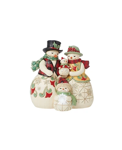 Jim Shore Highland Glen Snowmen Family Figurine