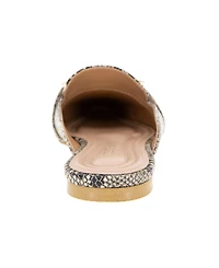 BCBGeneration Women's Tara Buckle Mule Flats