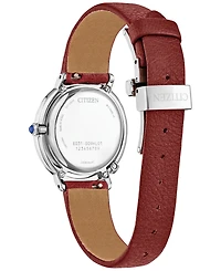 Citizen Eco-Drive Women's L Arcly Diamond Accent Stainless Steel Bracelet Watch 31mm