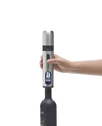 Rabbit Electric Corkscrew and Preserver, Stainless Steel