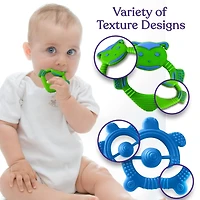 Sperric Baby Boys Teething Toys for Newborn 0-6 Months Silicone Teethers 6-12 Bpa Free
