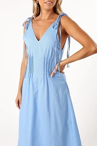 Petal and Pup Women's Lainey Tie Maxi Dress