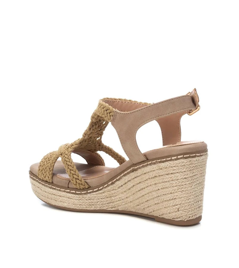 Women's Jute Wedge Sandals By Xti