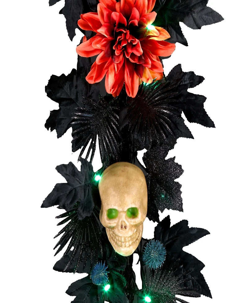National Tree Company Boo-tiful Halloween Garland, 6 feet