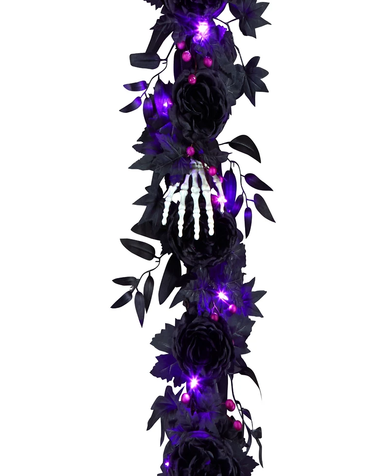 National Tree Company Bad to the Bone Garland, 6 feet