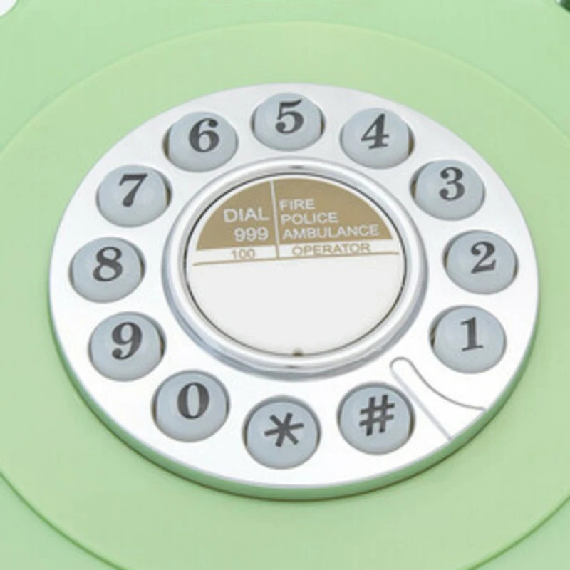 Gpo Retro GPO746DPBGR 746 Desktop Push Button Telephone - Green