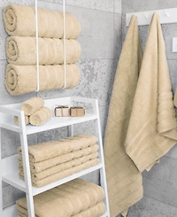 American Soft Linen Edison Luxury 100% Turkish Cotton 4-Piece Bath Towel Set