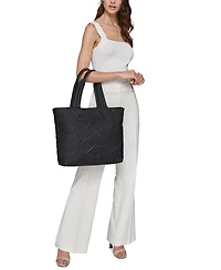 Karl Lagerfeld Paris Voyage Nylon Tote Bag