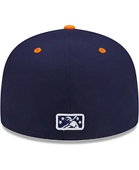 New Era Men's Navy/Orange Peoria Chiefs Theme Night 59FIFTY Fitted Hat