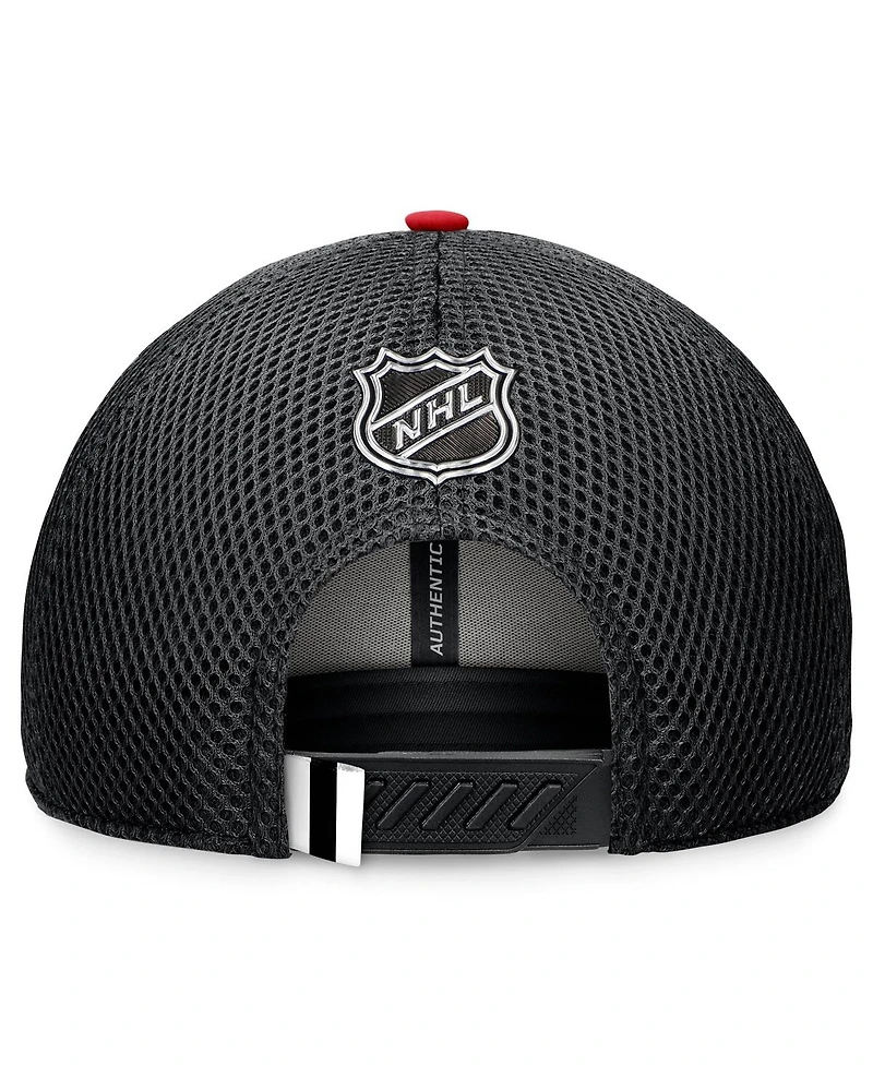 Fanatics Men's Black New Jersey Devils 2024 Nhl Draft on Stage Trucker Adjustable Hat