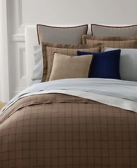 Lauren Ralph Lauren Ledger Plaid 3-Pc. Comforter Set, King