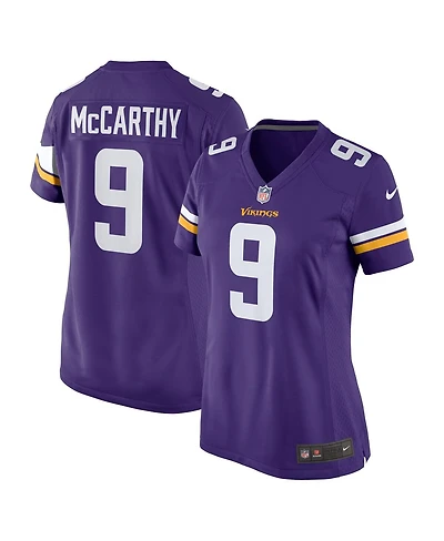Nike Women's J.j. McCarthy Purple Minnesota Vikings 2024 Nfl Draft First Round Pick Player Game Jersey