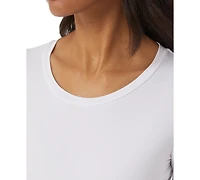 32 Degrees Women's Scoop-Neck Long-Sleeve Bodysuit