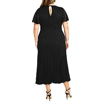 City Chic Plus Christa Lace Dress