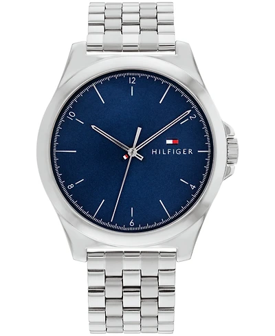 Tommy Hilfiger Men's Quartz Silver Stainless Steel Watch 42mm