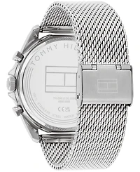 Tommy Hilfiger Men's Multifunction Silver Stainless Steel 43.5mm