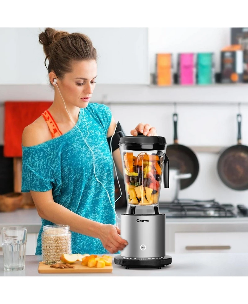 Sugift 1500W Smoothie Maker High Power Juicer and Blender with 10 Speeds