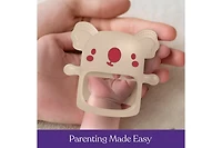 Sperric Silicone Baby Hand Teething Toy, Soothes Sucking Needs & Supports Self-Discovery, Soft, Safe & Easy to Clean