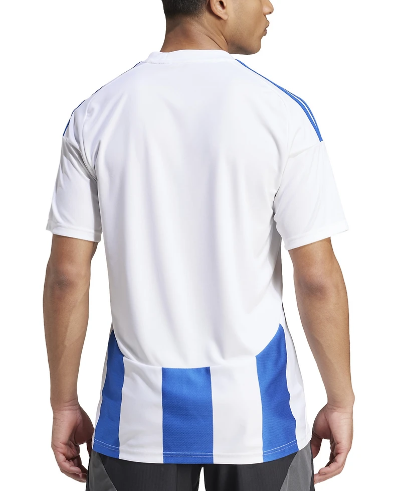 adidas Men's Stripe Logo Jersey T-Shirt