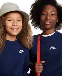 Nike Big Kids Sportswear Club Fleece Classic-Fit Sweatshirt