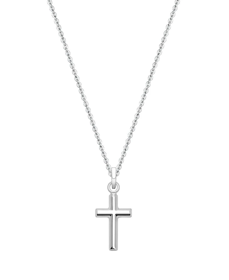Tiny Blessings Kids Children's 14K Gold Everlasting Faith Cross 12-14" Necklace