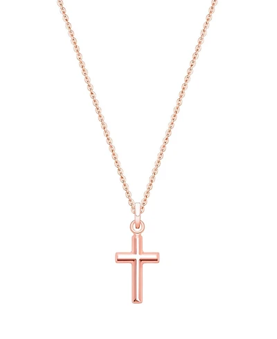 Tiny Blessings Kids Children's 14K Gold Everlasting Faith Cross 12-14" Necklace