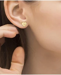 Lacoste Women's Love My Croc Yellow Gold Ip Plated Earrings