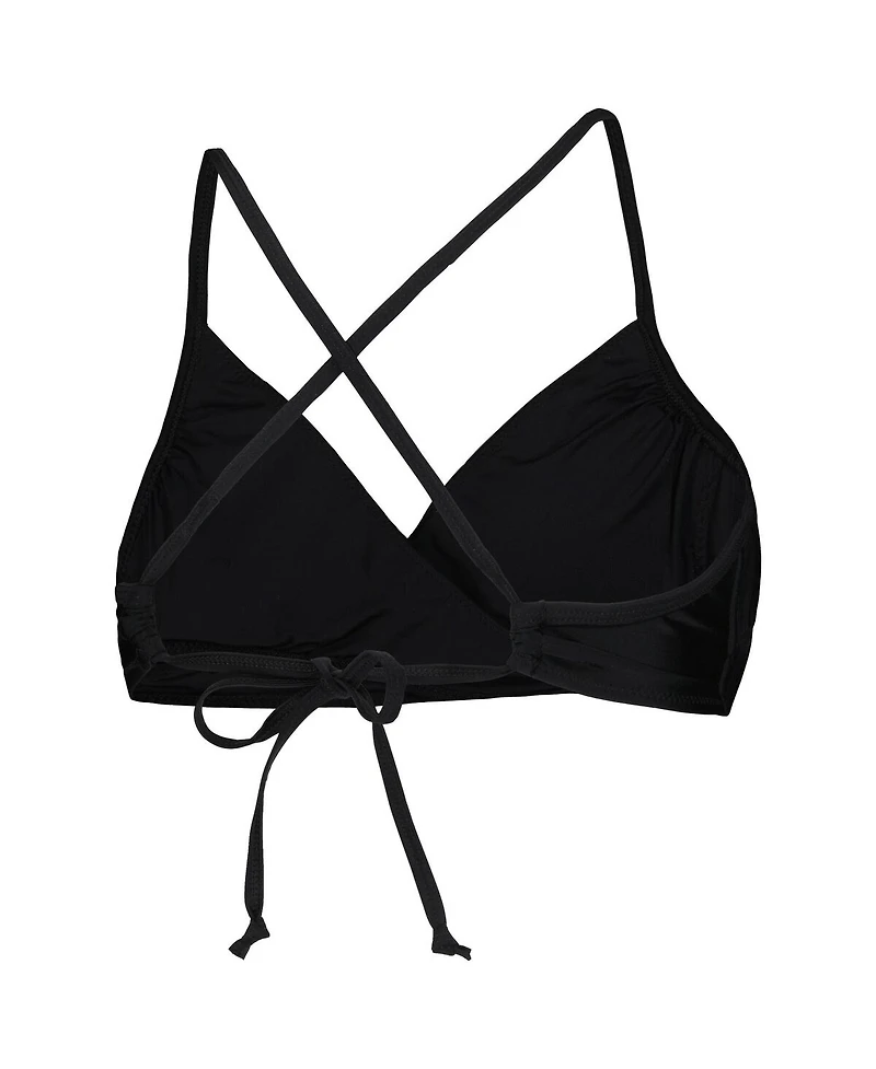 G-iii 4Her by Carl Banks Women's Black San Francisco 49ers Hall of Fame Bikini Top