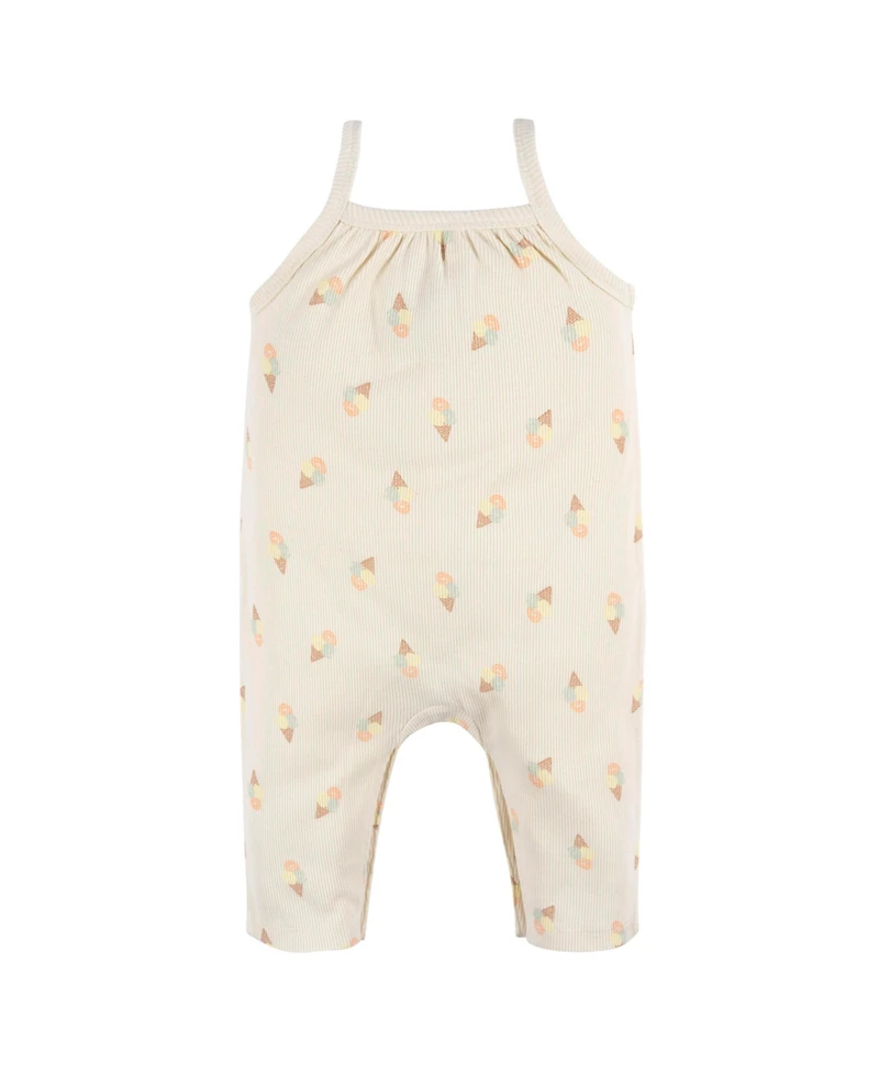 Gerber Baby Girls Sleeveless Long-Leg Romper