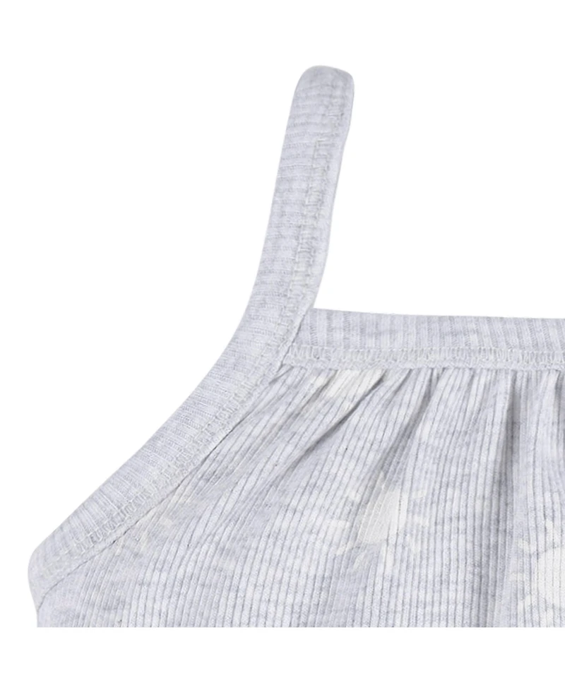 Gerber Baby Girls Sleeveless Long-Leg Romper