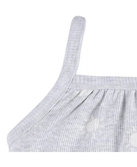 Gerber Baby Girls Sleeveless Long-Leg Romper