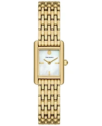 Tory Burch Women's The Eleanor Quartz Gold-Tone Stainless Steel Bracelet Watch 19mm